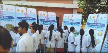 Social awareness camp regarding hygiene and cleanliness 2015-16