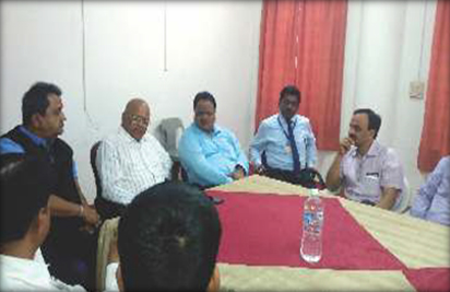 Principal meeting with H’ble Dr. M.D.Karvekar, EC member PCI, New Delhi 2015-16